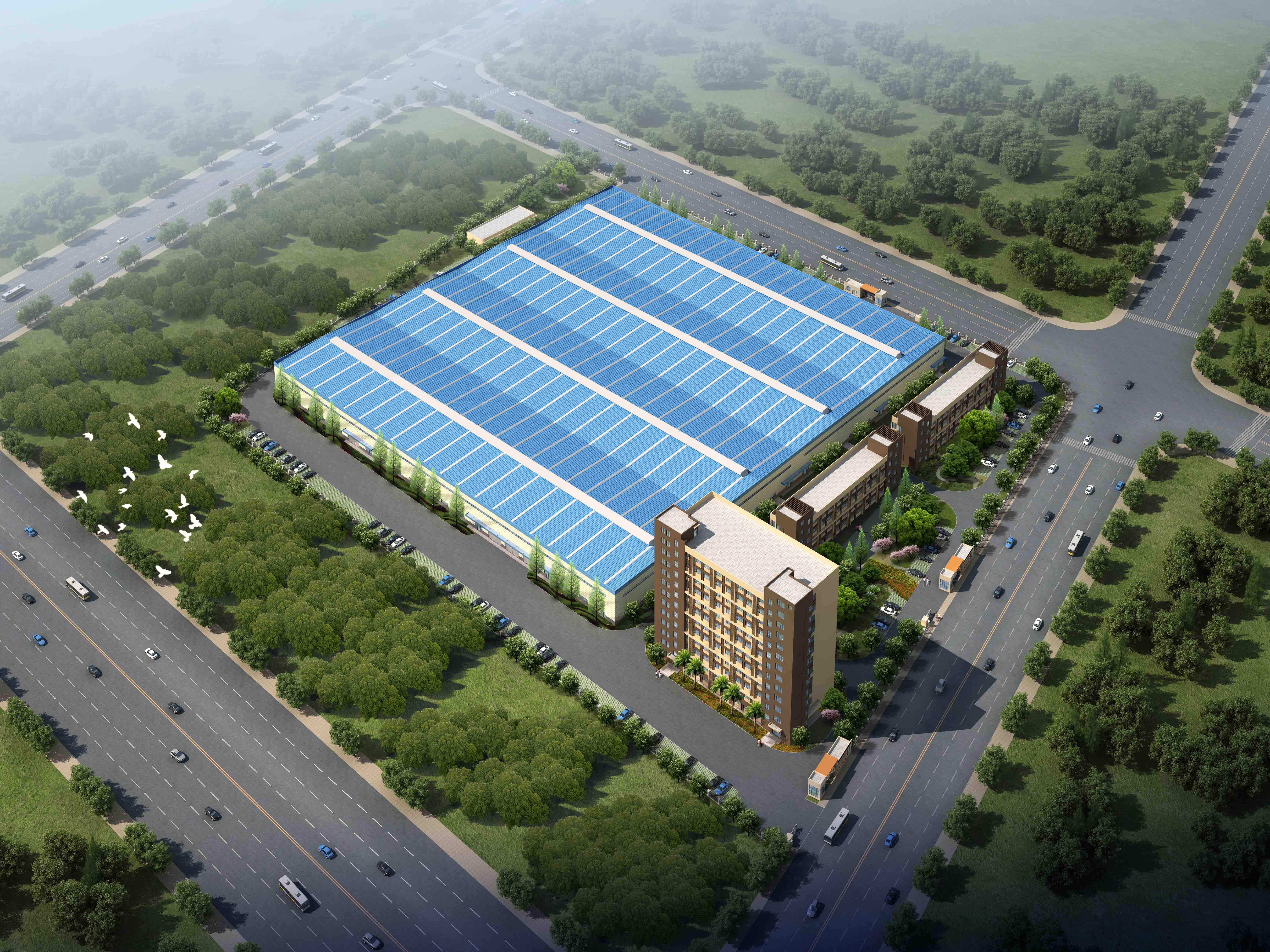 浴室柜生产项目厂房一装饰工程