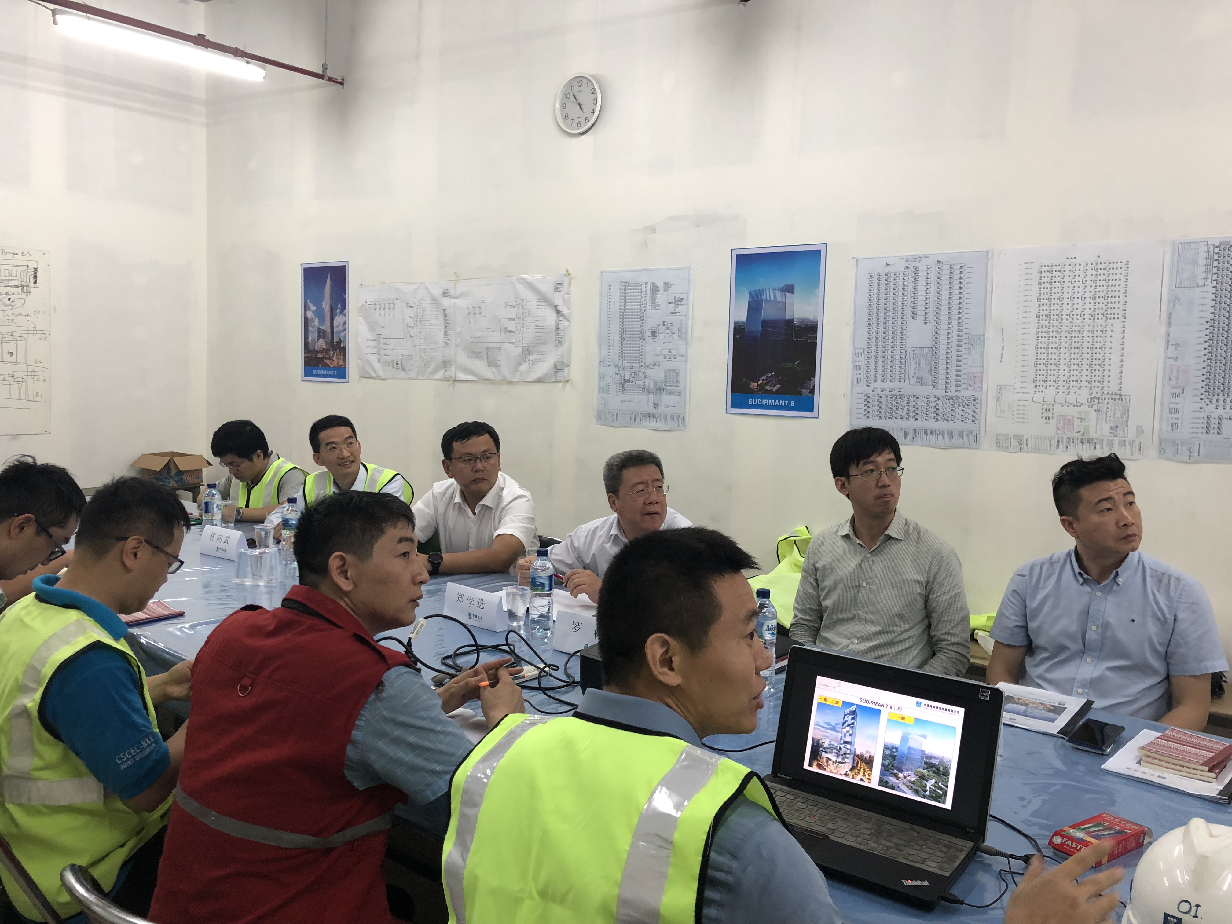 中建海峡：张兴晟-中国建筑集团有限公司党组成员、副总经理，中国建筑股份有限公司副总裁郑学选一行赴中建海峡印尼SUDIRMAN 7.8项目指导工作.jpg